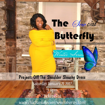 ChaCha N'Kole SEWcial Butterfly Series